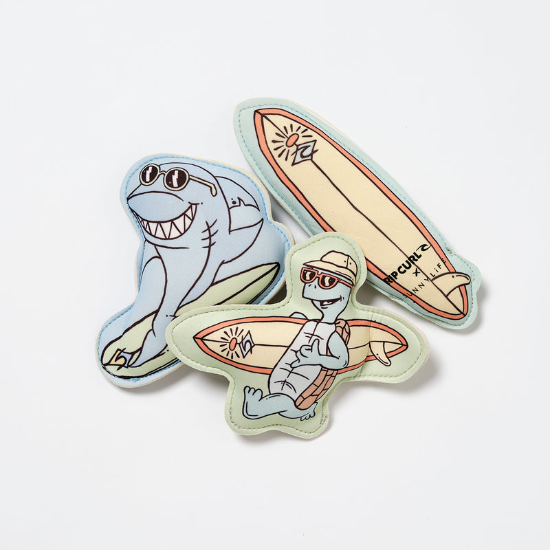 Dive Buddies, 3-Pack Ripcurl x Sunny Life - Shred Turtle Aqua