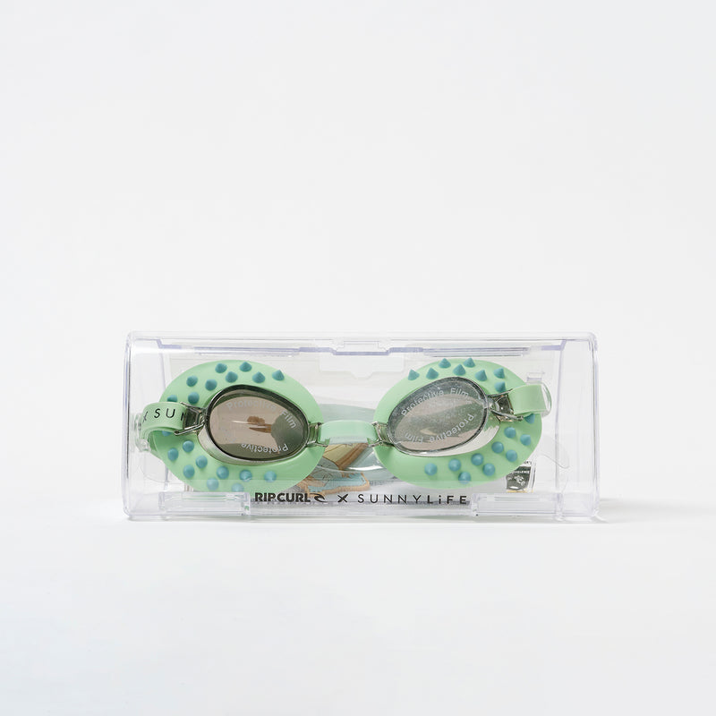 SunnyLife Kids Swim Goggles - Shred Turtle Aqua- Swanky Boutique Malta 