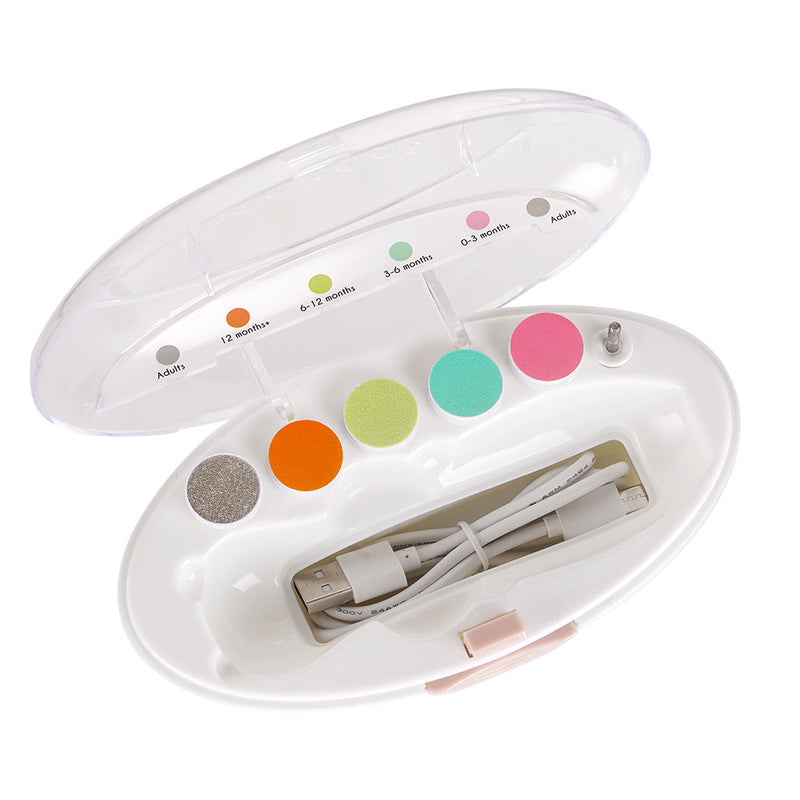 haakaa - nail care set happii bear rechargeable version - swanky boutique malta