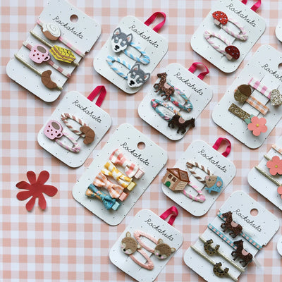 Rockahula - Hair Accessories - Doe-A-Deer Clips - Swanky Boutique Malta 