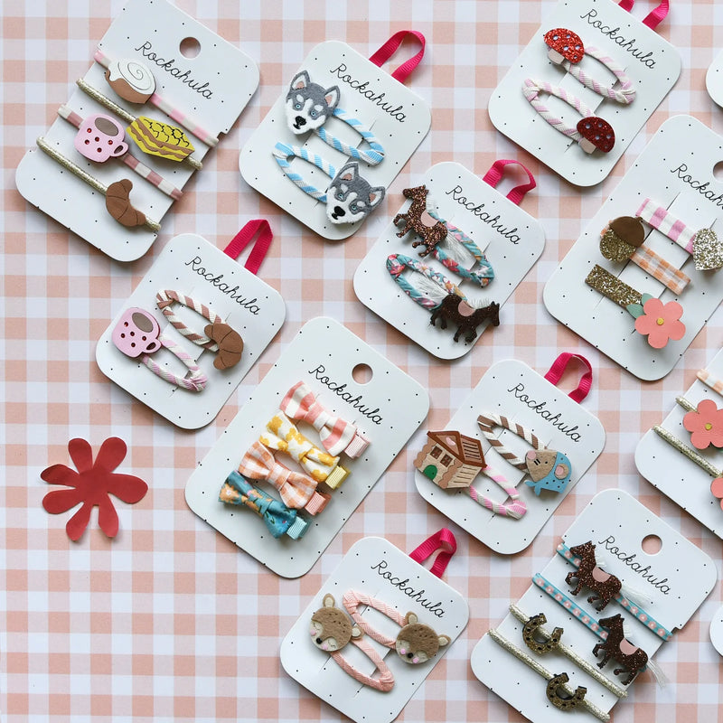 Rockahula - Hair Accessories - Doe-A-Deer Clips - Swanky Boutique Malta 