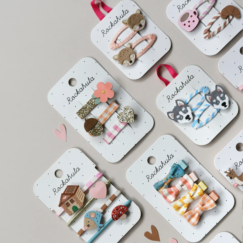 Rockahula - Hair Accessories - Doe-A-Deer Clips - Swanky Boutique Malta 