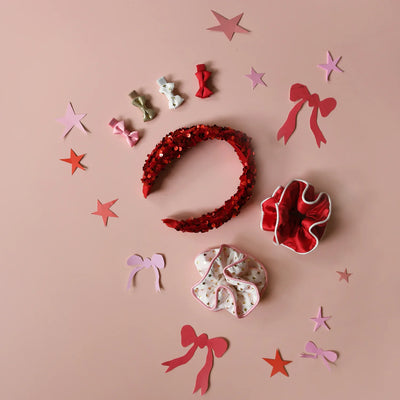 Rockahula - Hair Accessories - Festive Mini Bow Clips - Swanky Boutqiue Malta 