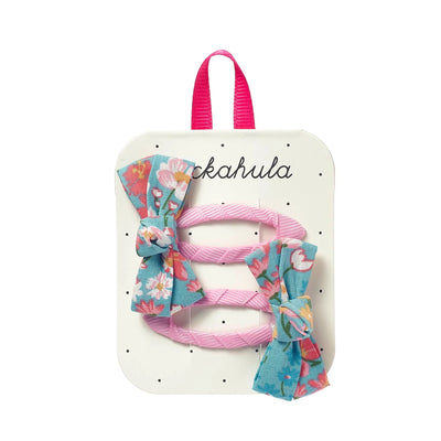Rockahula- Hair Accessories - Heidi Twisty Bow Clips- Swanky Boutique Malta