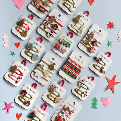 Rockahula - Hair Accessories - North Pole Christmas Tree Clips - Swanky Boutique Malta 
