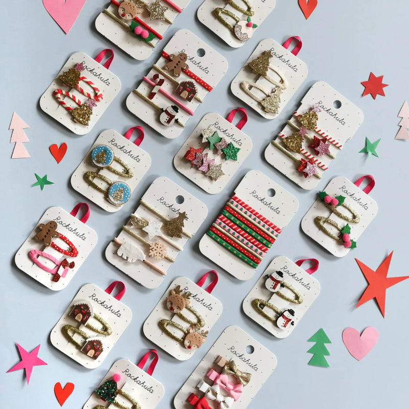 Rockahula - Hair Accessories - North Pole Christmas Tree Clips - Swanky Boutique Malta 