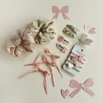 Rockahula-Hair Accessories - Very Cutesy Long Bow Clips-Swanky Boutique Malta 