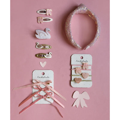 Rockahula-Hair Accessories - Very Cutesy Long Bow Clips-Swanky Boutique Malta 