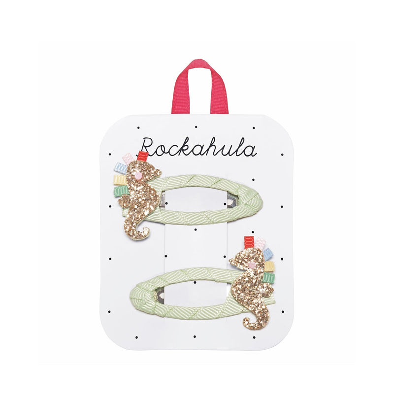 Rockahula Kids Rainbow Seahorse Clips  - Swanky Boutique 
