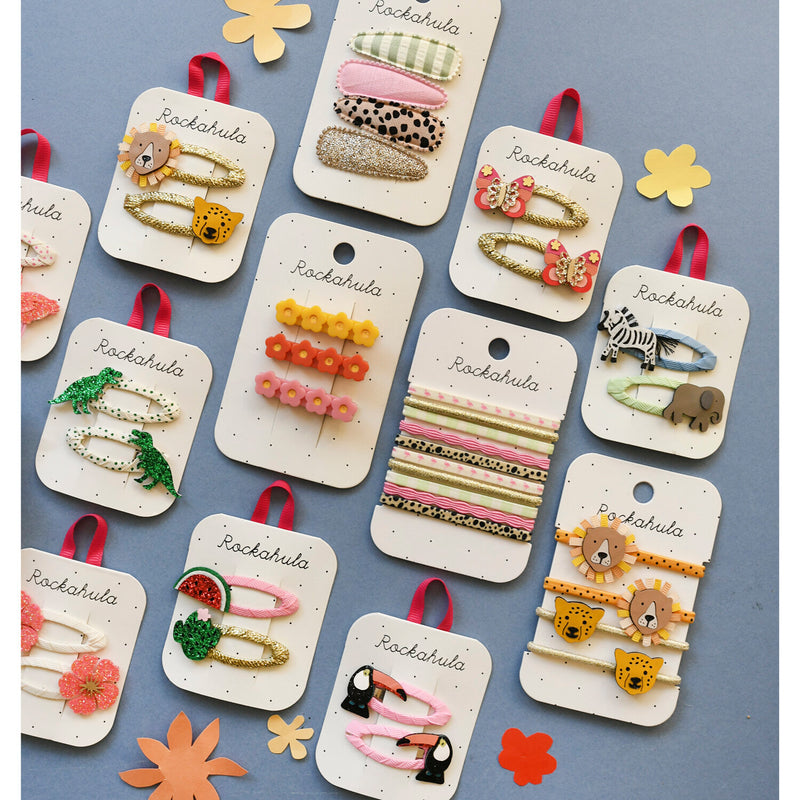 Rockahula Kids Spotty T-Rex Clips - Swanky Boutique