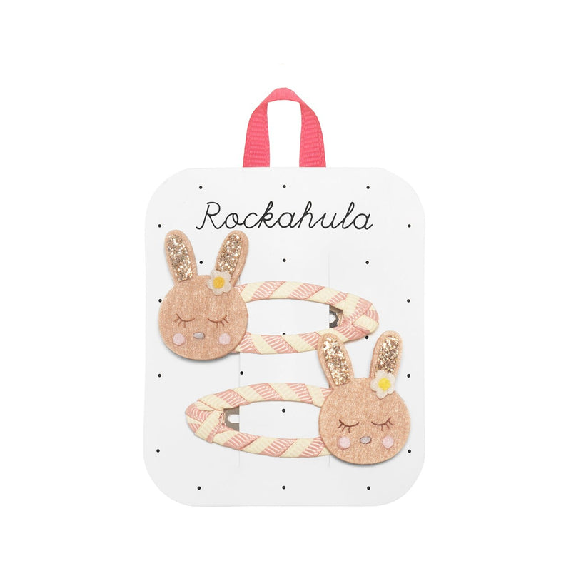 Rockahula Kids Stripy Bunny Clips - Swanky Boutique