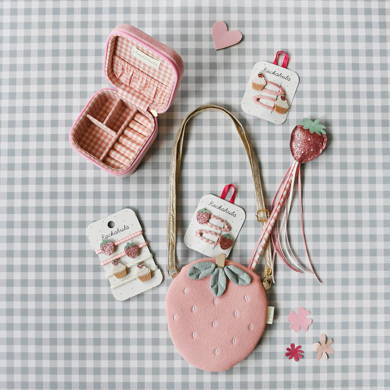 Rockahula Kids Sweet Strawberry Square Jewellery Box - Swanky Boutique