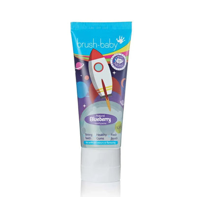 brush baby - Jett Rocket’s Blueberry Toothpaste for Kids (50ml) - swanky boutique malta