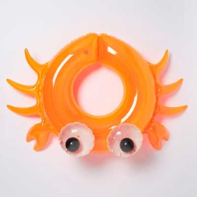 sunny life - Swim Ring (3-6 Years)- Sonny The Sea Creature Neon Orange - swanky boutique malta