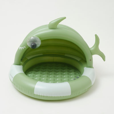 sunny life - Paddling Pool (12+ Months) - Shark Tribe Khaki - swanky boutique malta