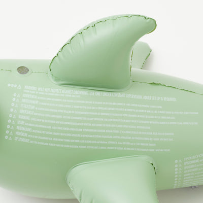 sunny life - Inflatable Sprinkler - Shark Tribe Khaki - swanky boutique malta