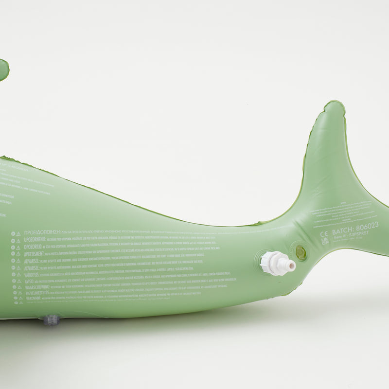 sunny life - Inflatable Sprinkler - Shark Tribe Khaki - swanky boutique malta