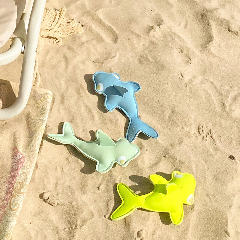 sunny life - Dive Buddies, 3-Pack - Shark Tribe Blue Neon Citrus - swanky boutique malta
