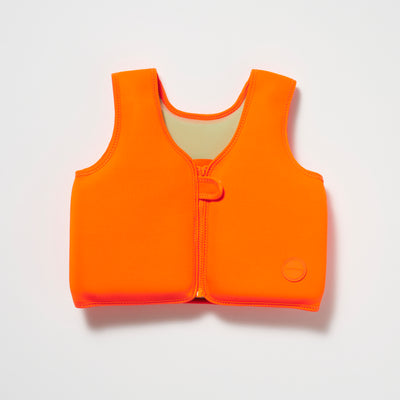 sunny life - Swim Vest - Sonny the Sea Creature Neon Orange (Various Sizes) - swanky boutique malta
