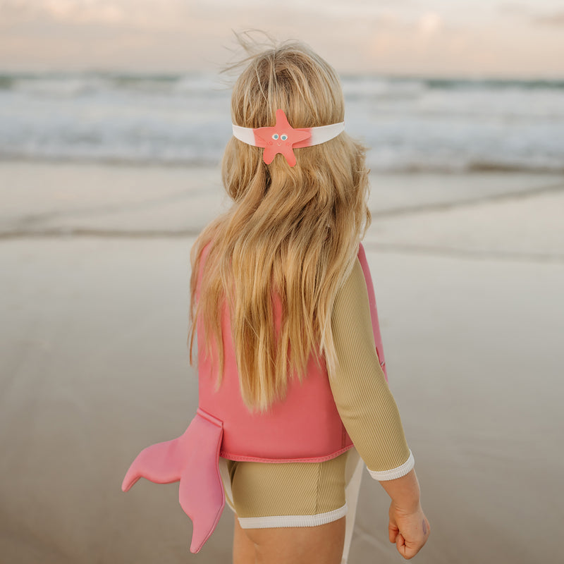 sunny life - Swim Goggles (3-6 Years) - Ocean Treasure Rose - swanky boutique malta
