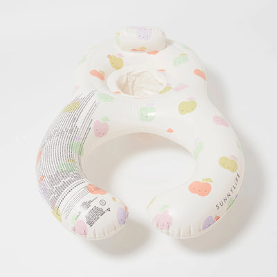 Sunny Life - Float Together Baby Seat Apple Sorbet Multi - Swanky Boutique