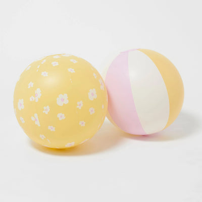 Sunny Life - Inflatable Beach Ball Set of 2 Princess Swan Multi- Swanky Boutique