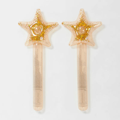 Sunny Life - Kids Inflatable Star Wand Princess Swan Gold - Swanky Boutique