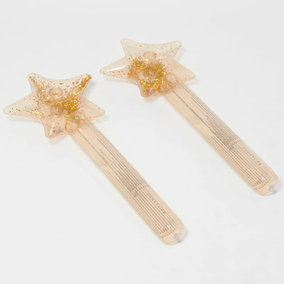 Sunny Life - Kids Inflatable Star Wand Princess Swan Gold - Swanky Boutique