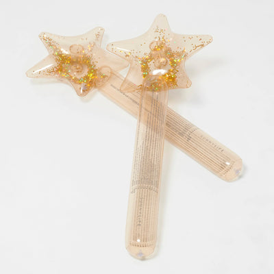 Sunny Life - Kids Inflatable Star Wand Princess Swan Gold - Swanky Boutique