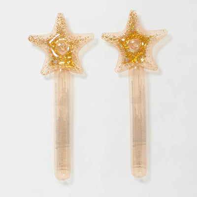 Sunny Life - Kids Inflatable Star Wand Princess Swan Gold - Swanky Boutique