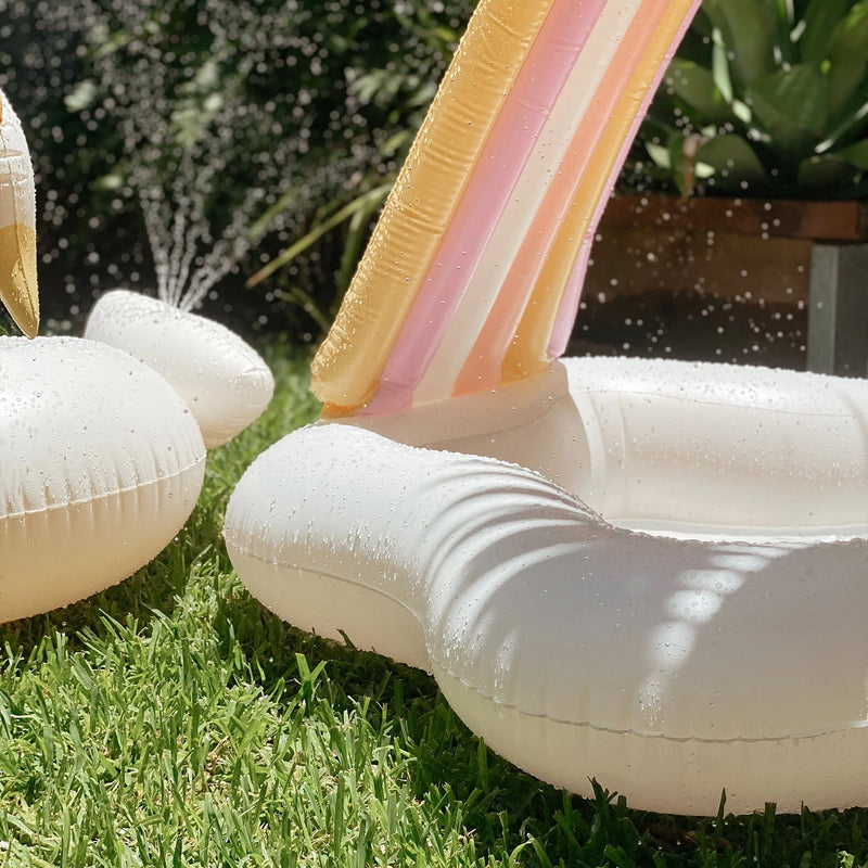Sunny Life - Kids Inflatable Pool Princess Swan Multi- Swanky Boutique