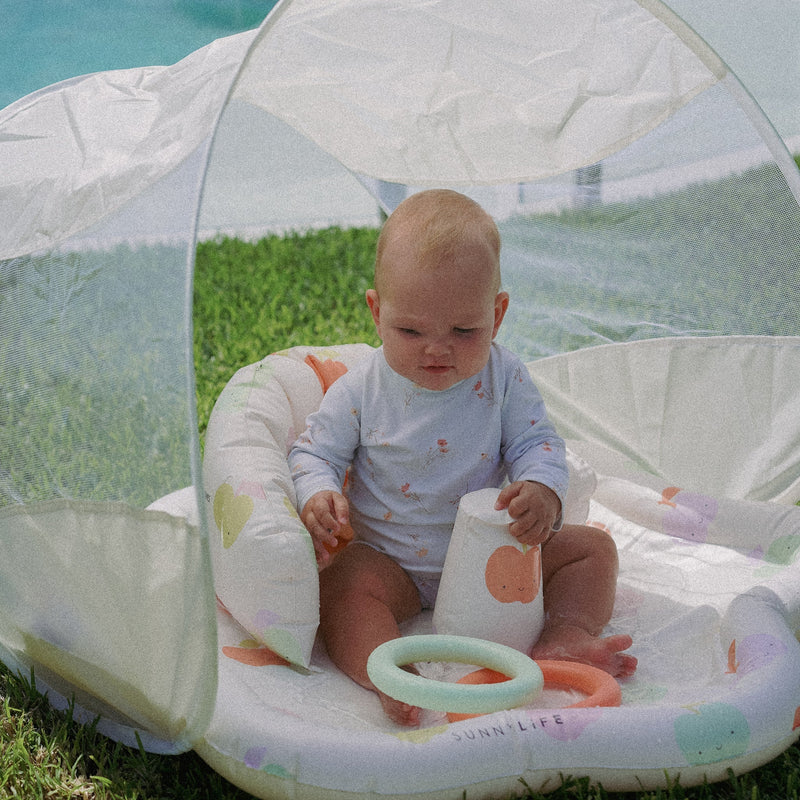 Sunny Life - Baby Playmat with Shade Apple Sorbet Multi- Swanky Boutique