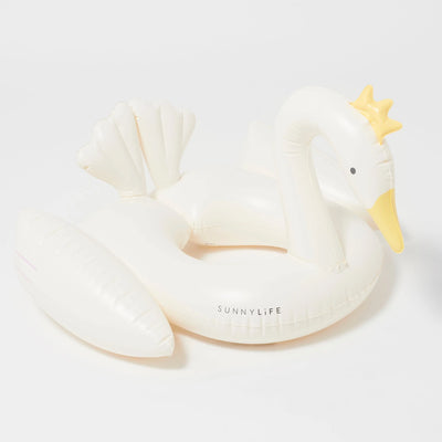 Sunny Life - Kids Tube Pool Ring - Princess Swan Multi- Swanky Boutique