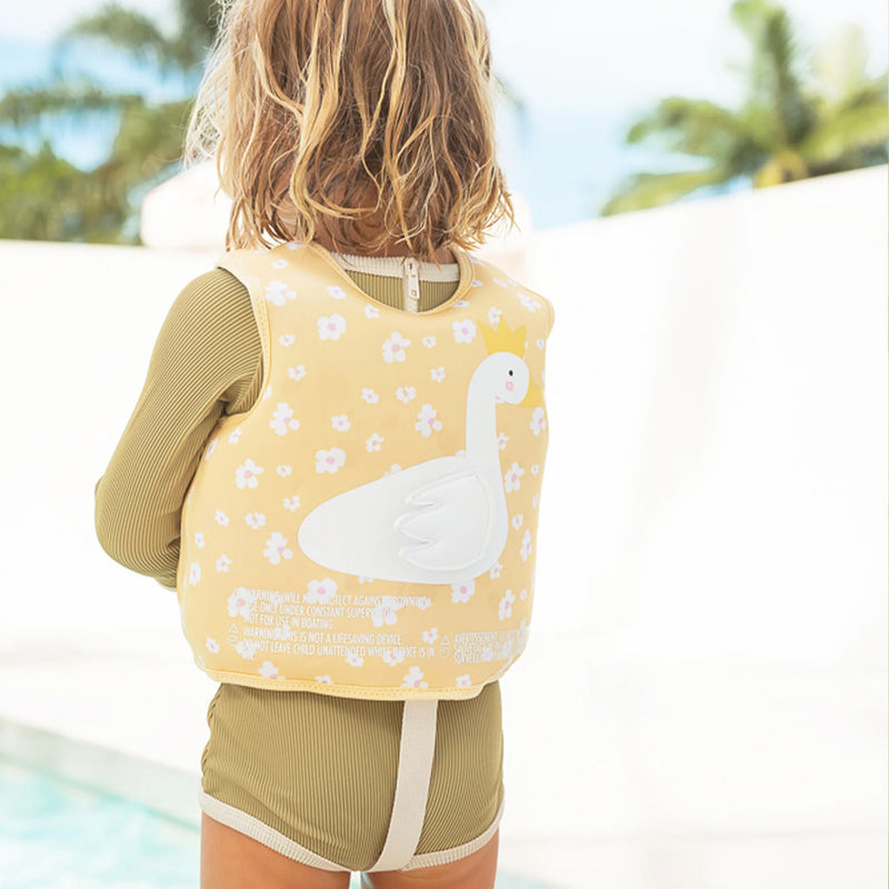 Sunny Life - Kids Swim Vest Princess Swan Buttercup - Swanky Boutique