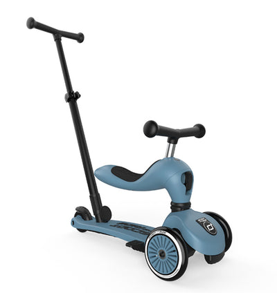 Scoot and Ride Highwaykick 1 Push and Go Steel - Swanky Boutique 