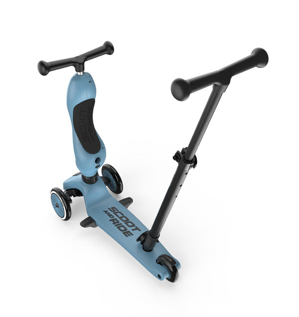 Scooter Highwaykick 1 Push & Go - Steel Blue (1-5 Years