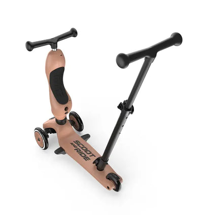 Scoot and Ride - Scooter Highwaykick 1 Push & Go - Mocha (1-5 Years) - Swanky Boutique Malta 