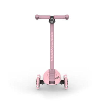 Scoot and Ride - Scooter Highwaykick 3S LED Lights - Rose (3+ Years) - Swanky Boutique Malta 