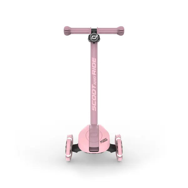 Scoot and Ride - Scooter Highwaykick 3S LED Lights - Rose (3+ Years) - Swanky Boutique Malta 