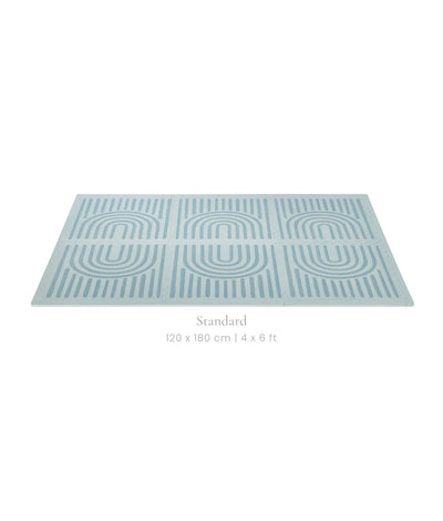 toddlekind -Premium Foam Playmats | Linear - Mineral Blue (120x180cm) - swanky boutique malta