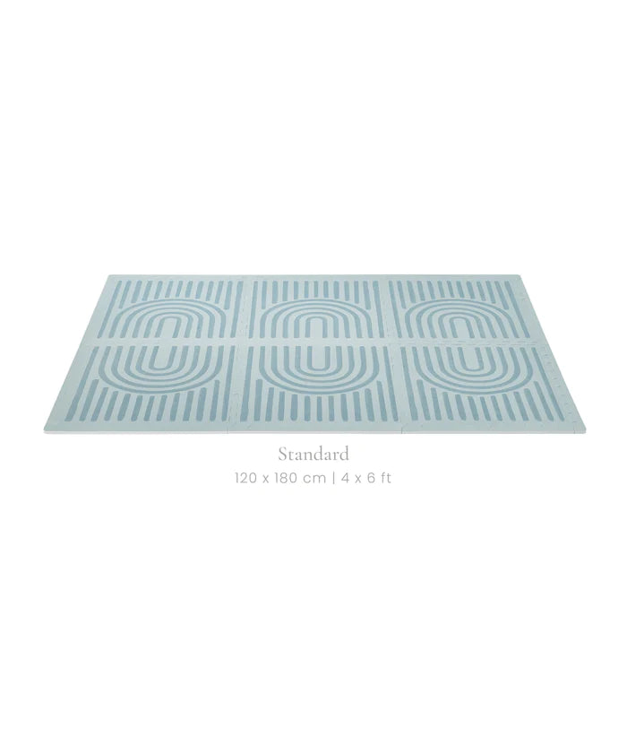 Toddlekind - Floor Playmat Linear Series Mineral Blue - Swanky Boutique