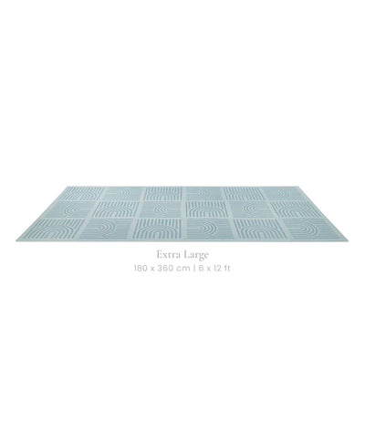 Toddlekind - Floor Playmat Linear Series Mineral Blue - Swanky Boutique