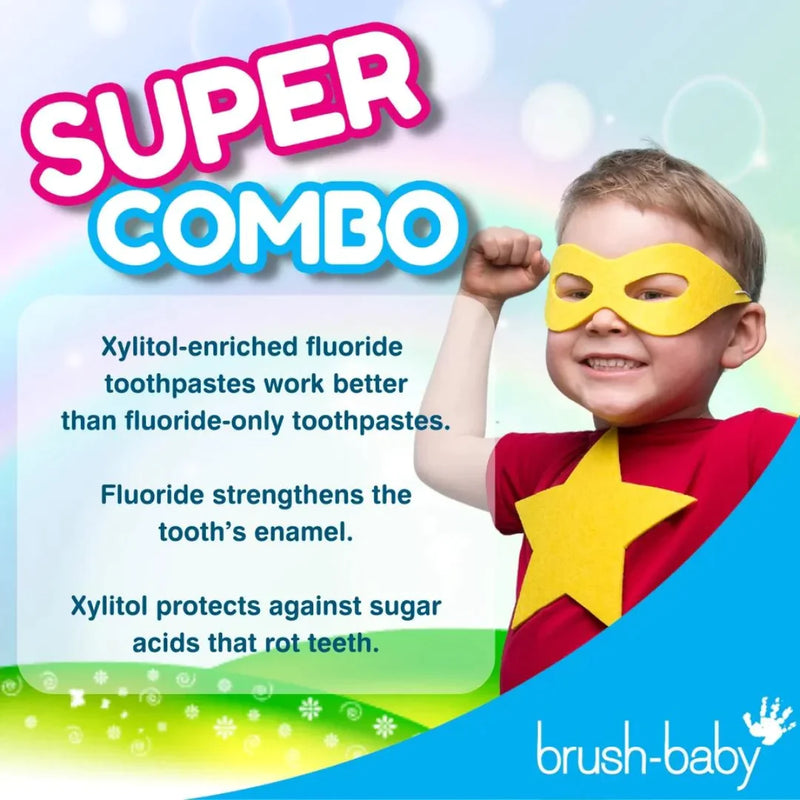 brush baby - Flossy Unicorn’s Strawberry Toothpaste for Kids (50ml) - swanky boutique malta