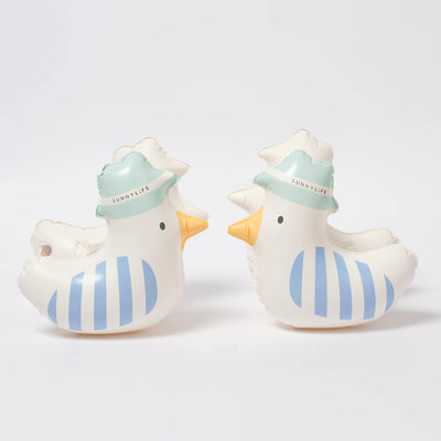 SunnyLife-Armbands - Sid the Seagull, Blue Stripe-Swanky Boutique Malta