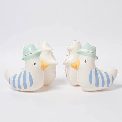 SunnyLife-Armbands - Sid the Seagull, Blue Stripe-Swanky Boutique Malta