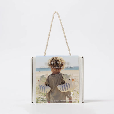 SunnyLife-Armbands - Sid the Seagull, Blue Stripe-Swanky Boutique Malta