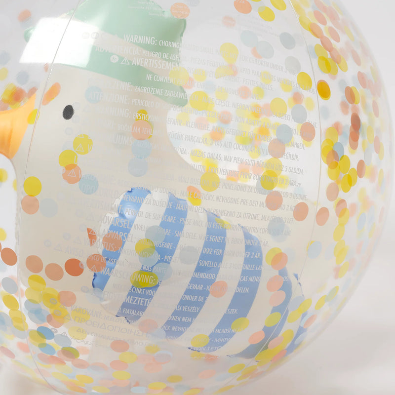 SunnyLife-Beach Ball, 3D Inflatable - Sid the Seagull-Swanky Boutique Malta