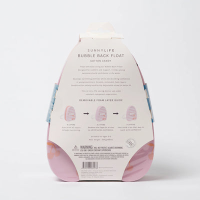 SunnyLife-Bubble Back Float- Cotton Candy Cherry-Swanky Boutique Malta 