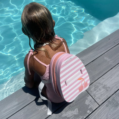 SunnyLife-Bubble Back Float- Cotton Candy Cherry-Swanky Boutique Malta 
