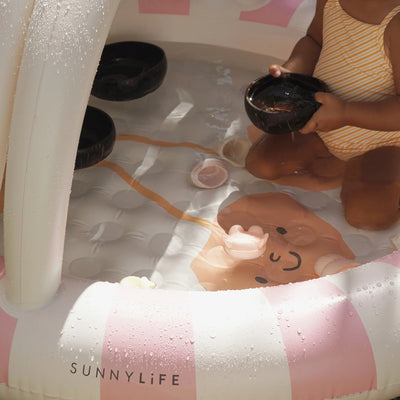 SunnyLife-Kids Inflatable Pool - Cotton Candy Cherry-Swanky Boutique Malta 